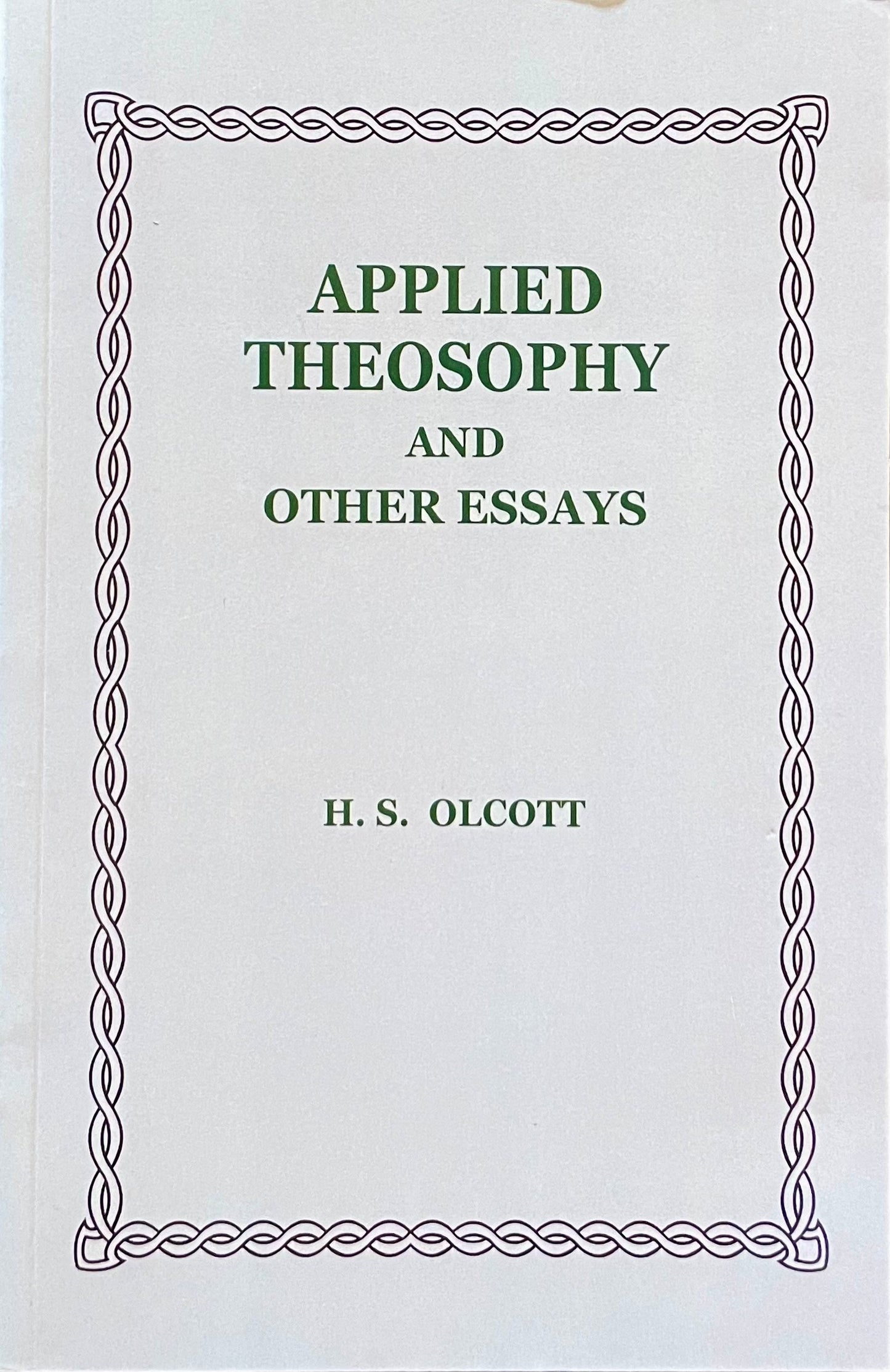 Applied Theosophy and other Essays