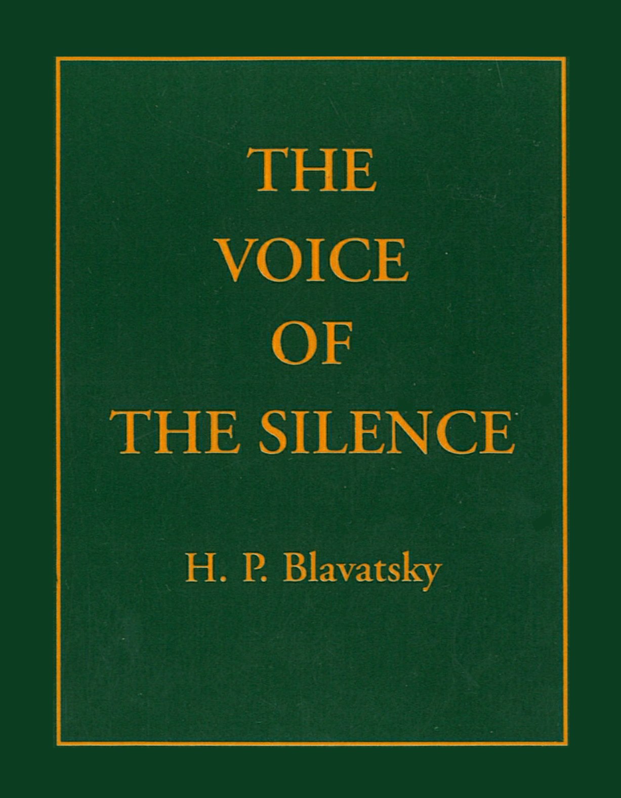 The Voice of the Silence