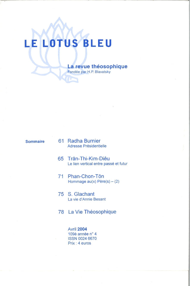 Le Lotus Bleu 2004/05