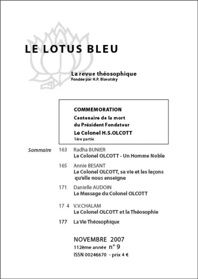 Le Lotus Bleu 2007/09
