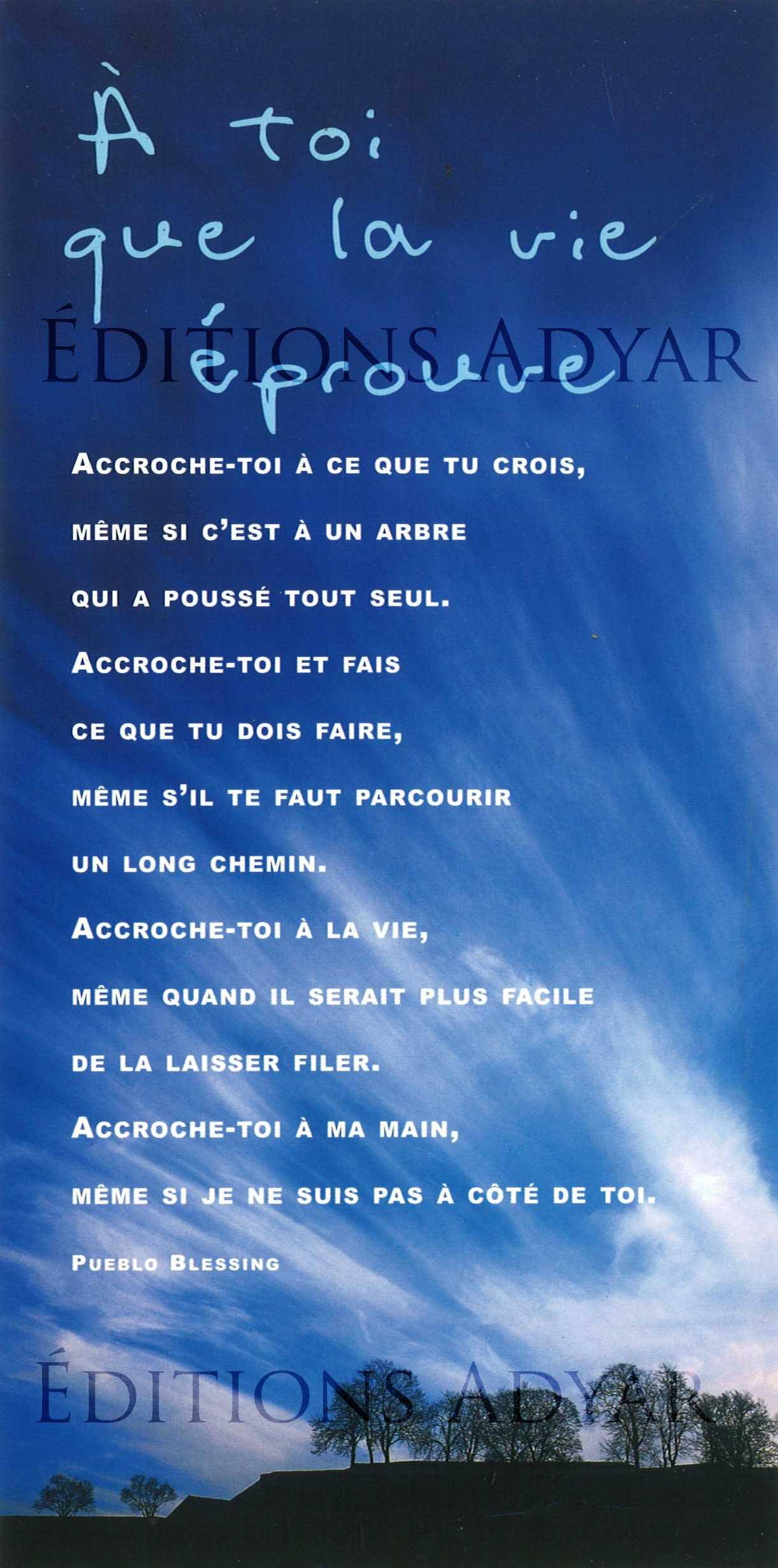 Carte de vœux « Épreuves »