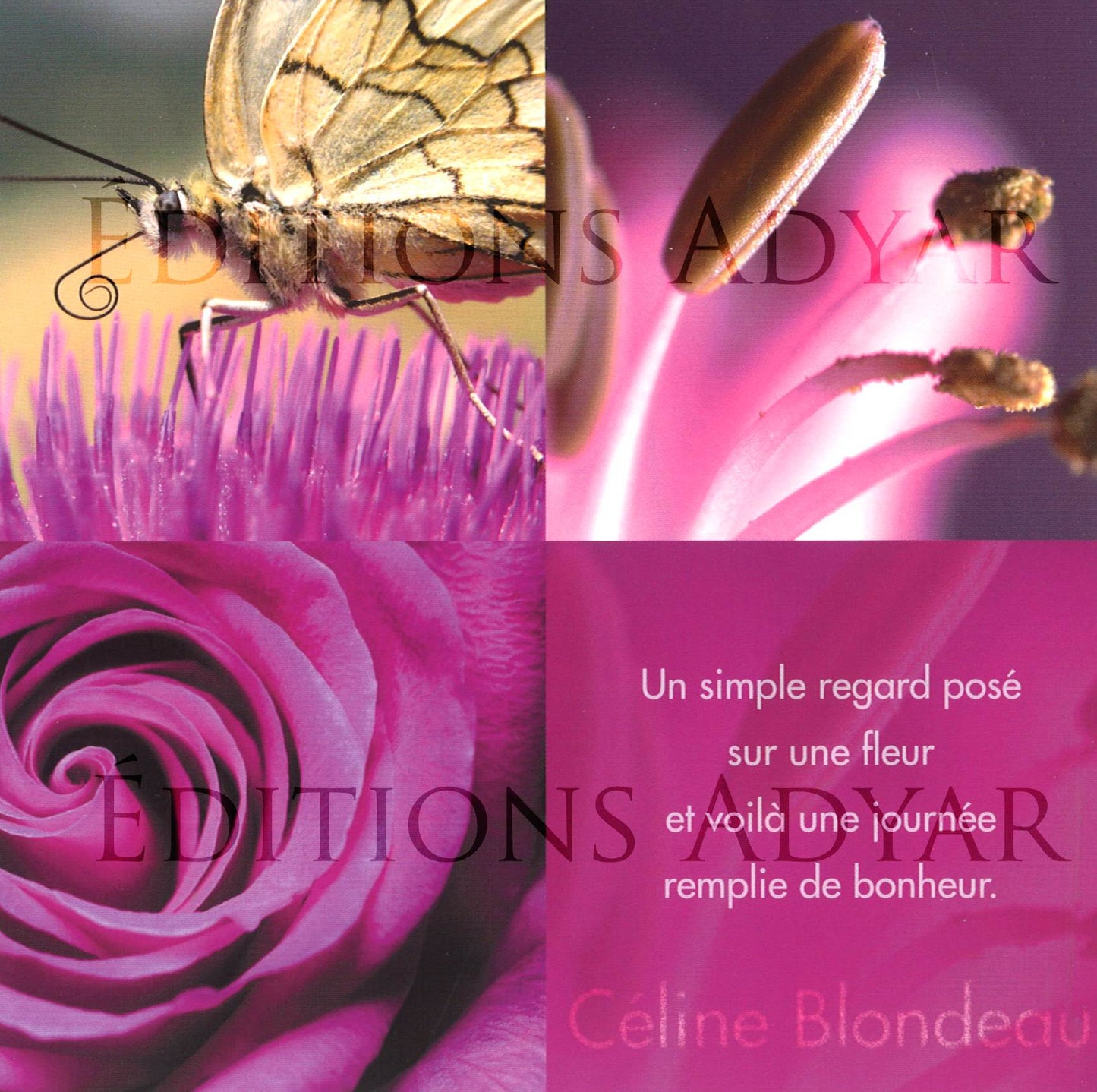 Carte de vœux « Fleur »