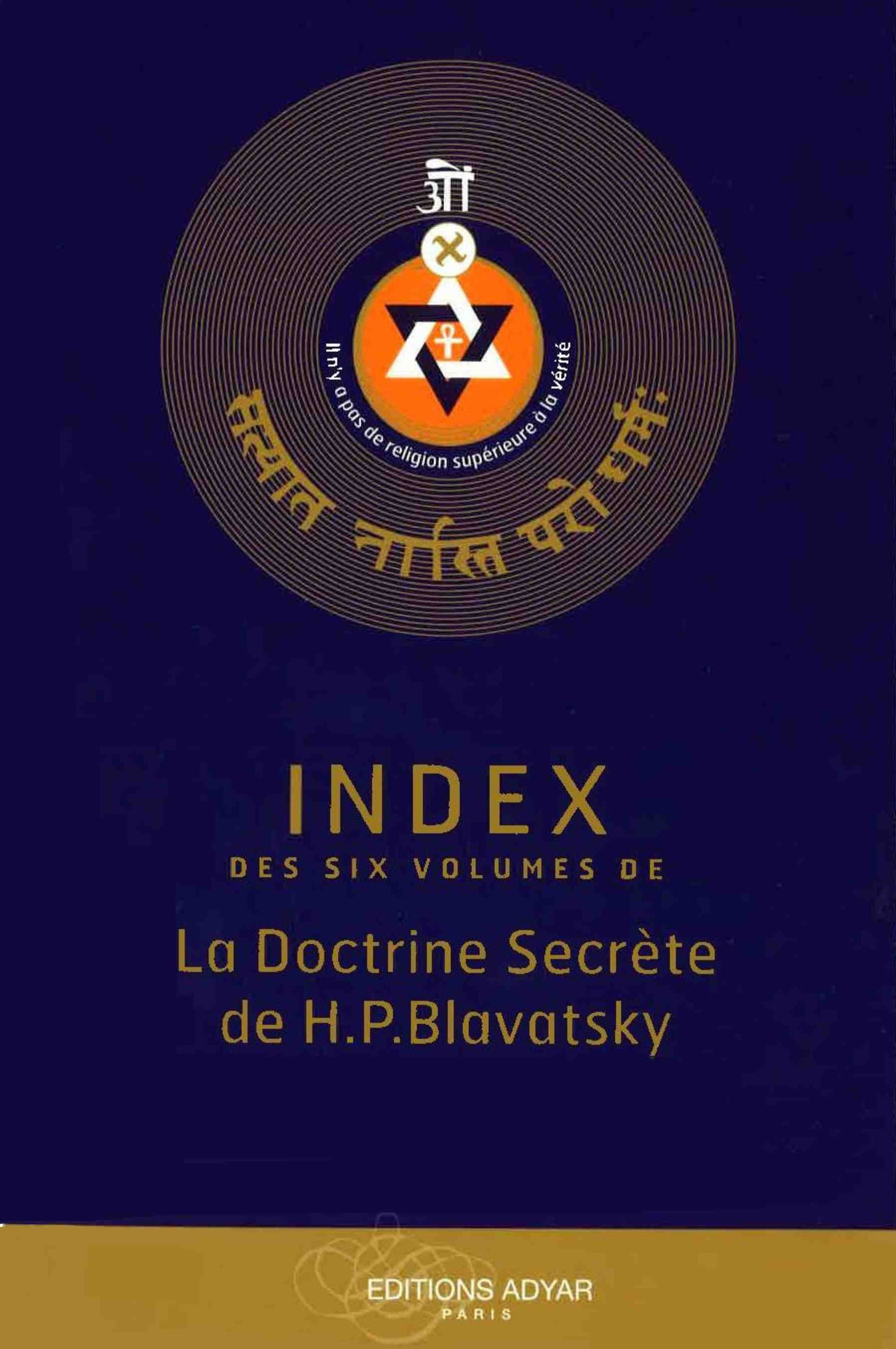 Index des six volumes de la Doctrine Secrète