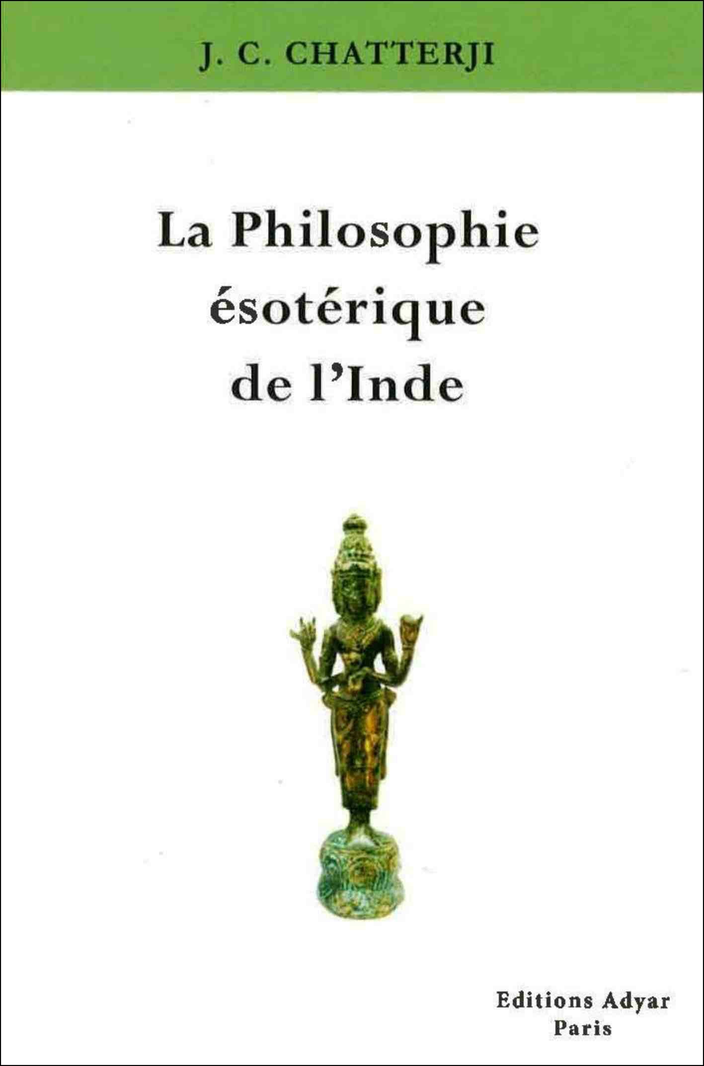 La Philosophie ésotérique de l’Inde