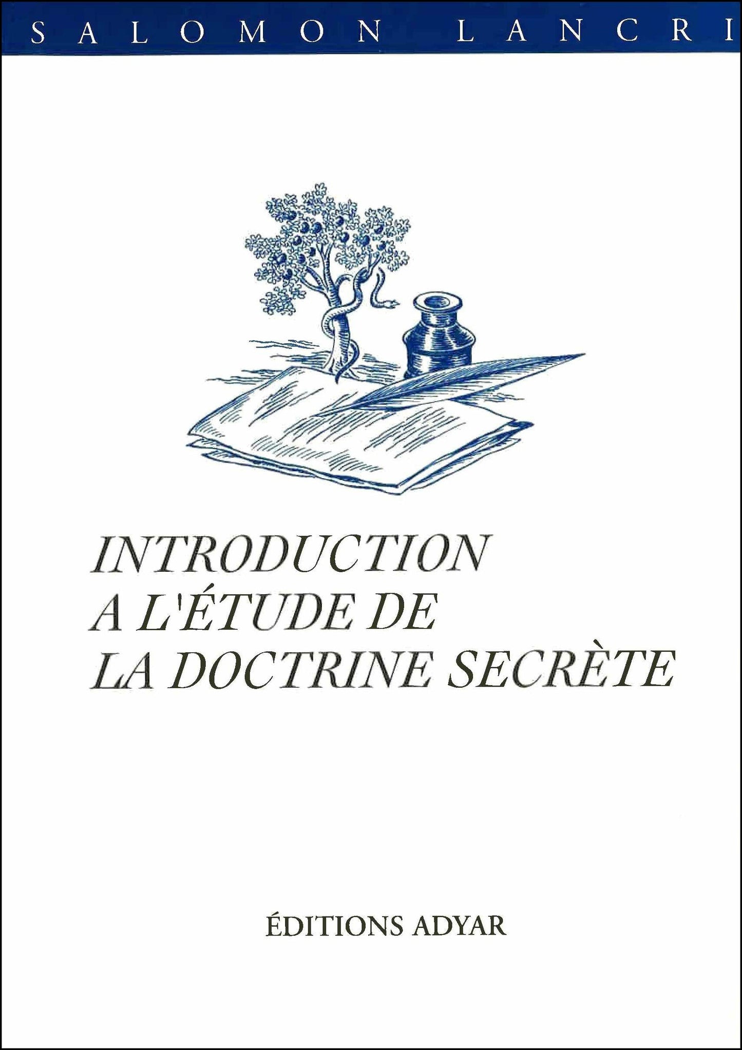 Occasion - Introduction à l’Étude de la Doctrine secrète