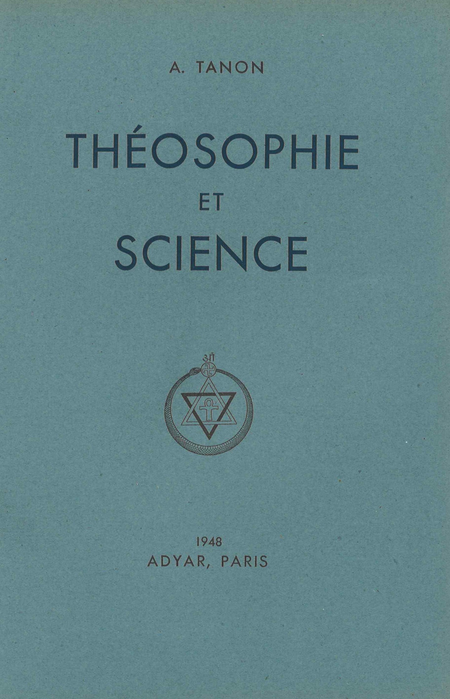 Théosophie et Science