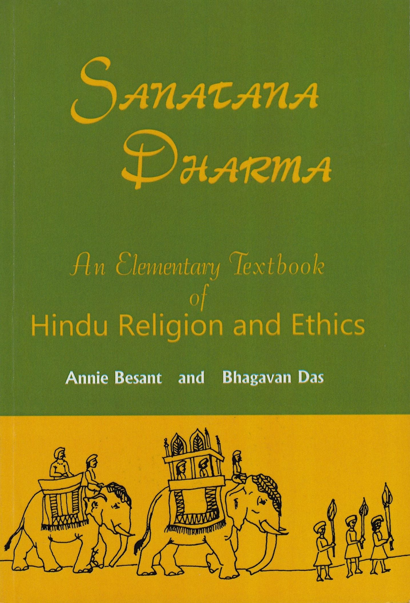 Sanatana Dharma - An Elementary Text Book