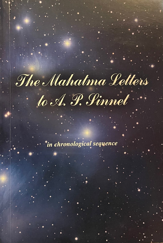 The Mahatma Letters to A.P. Sinnet