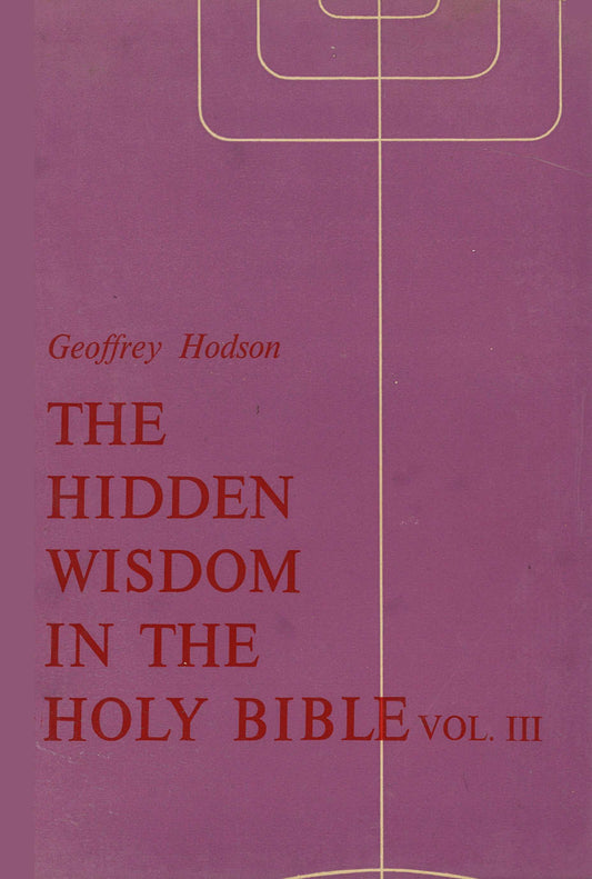 Hidden Wisdom in the Holy Bible, Vol 3