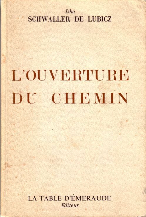 L'ouverture du chemin - occasion