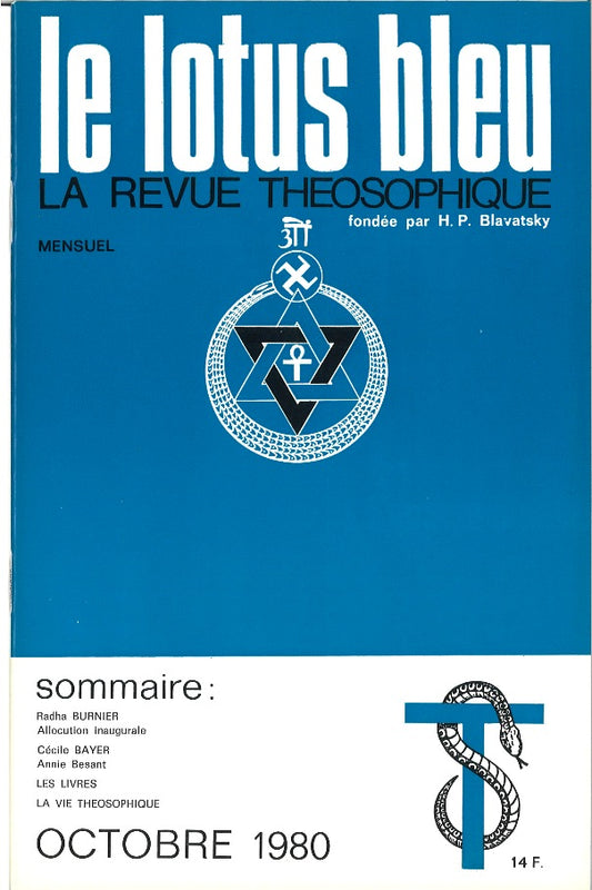 Le Lotus Bleu 1980/08