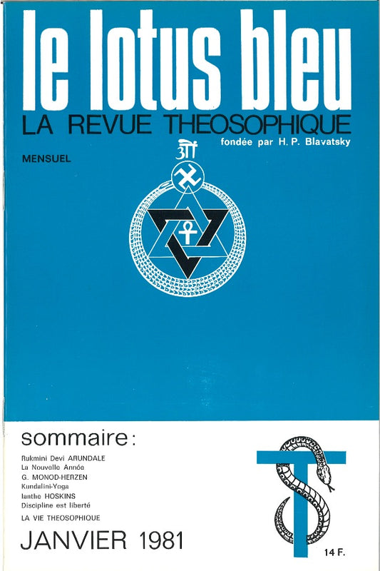 Le Lotus Bleu 1981/01