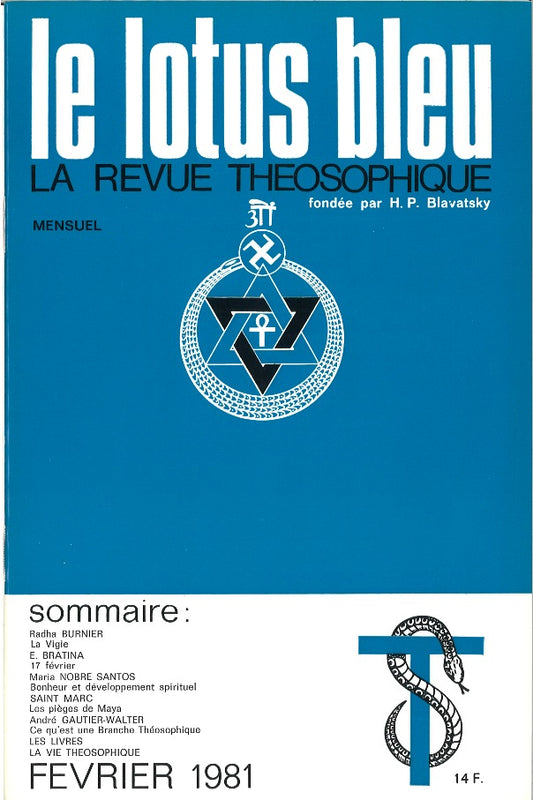 Le Lotus Bleu 1981/02