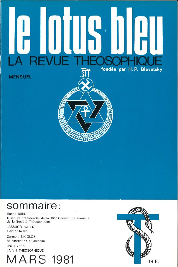 Le Lotus Bleu 1981/03