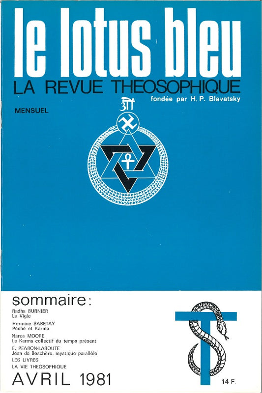 Le Lotus Bleu 1981/04