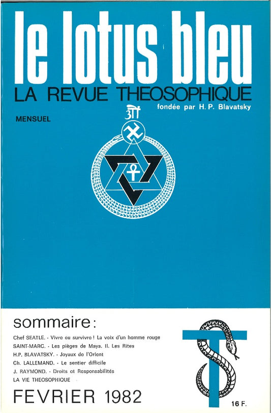 Le Lotus Bleu 1982/02