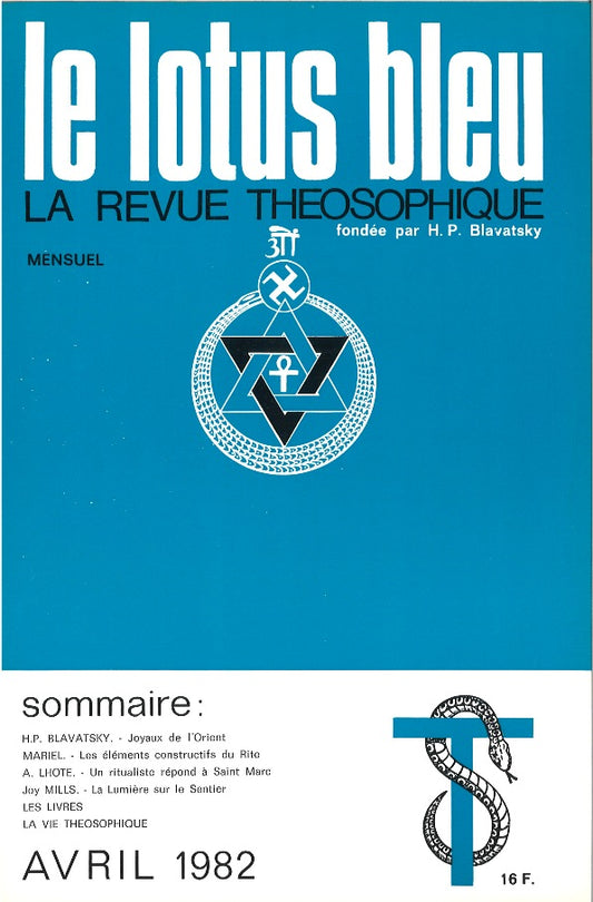 Le Lotus Bleu 1982/04