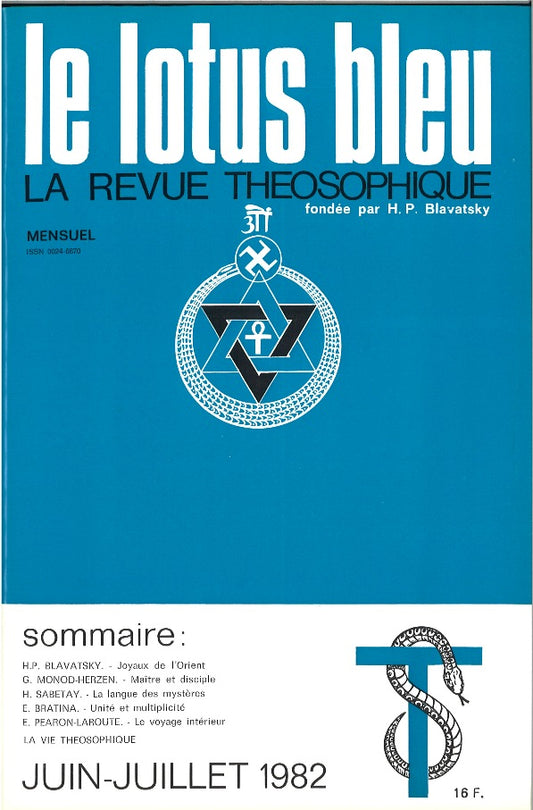 Le Lotus Bleu 1982/06