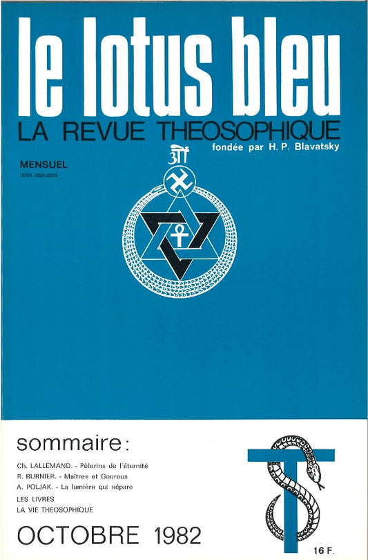 Le Lotus Bleu 1982/08