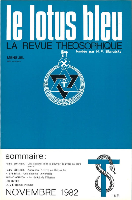 Le Lotus Bleu 1982/09