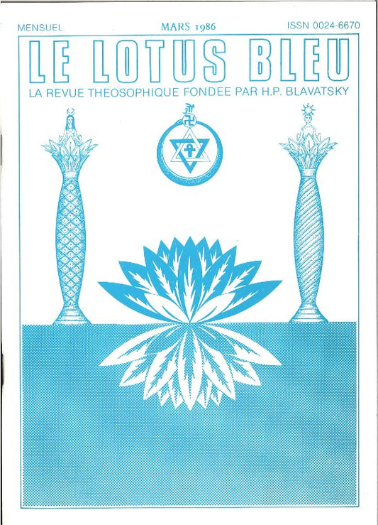 Le Lotus Bleu 1986/03