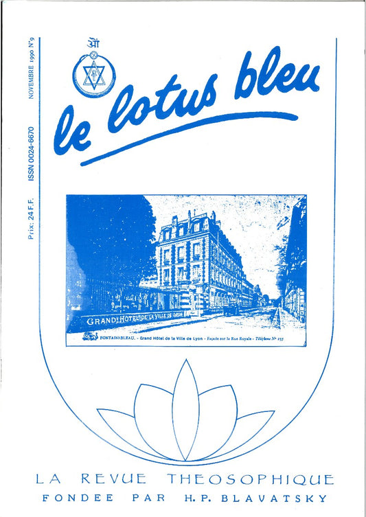Le Lotus Bleu 1990/09
