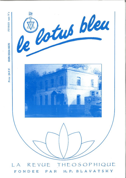 Le Lotus Bleu 1992/02