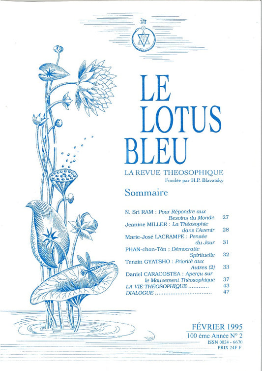 Le Lotus Bleu 1995/02