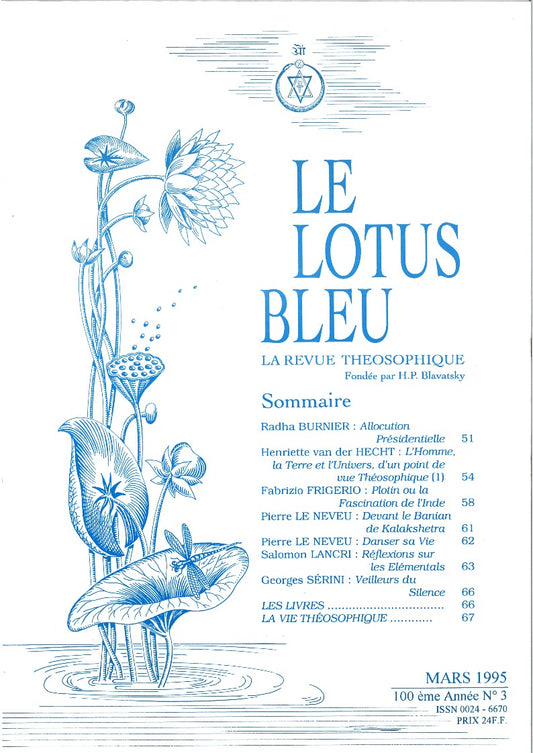 Le Lotus Bleu 1995/03