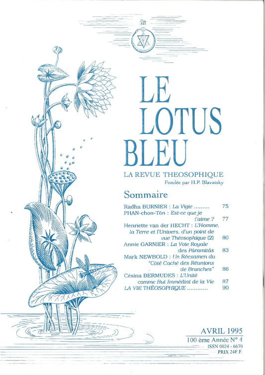 Le Lotus Bleu 1995/04