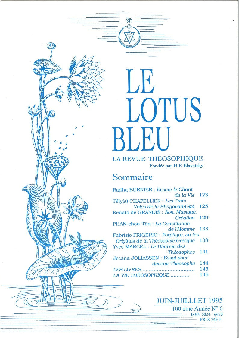 Le Lotus Bleu 1995/06