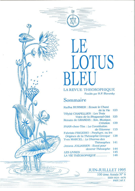 Le Lotus Bleu 1995/06