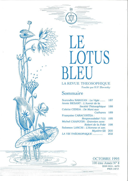 Le Lotus Bleu 1995/08
