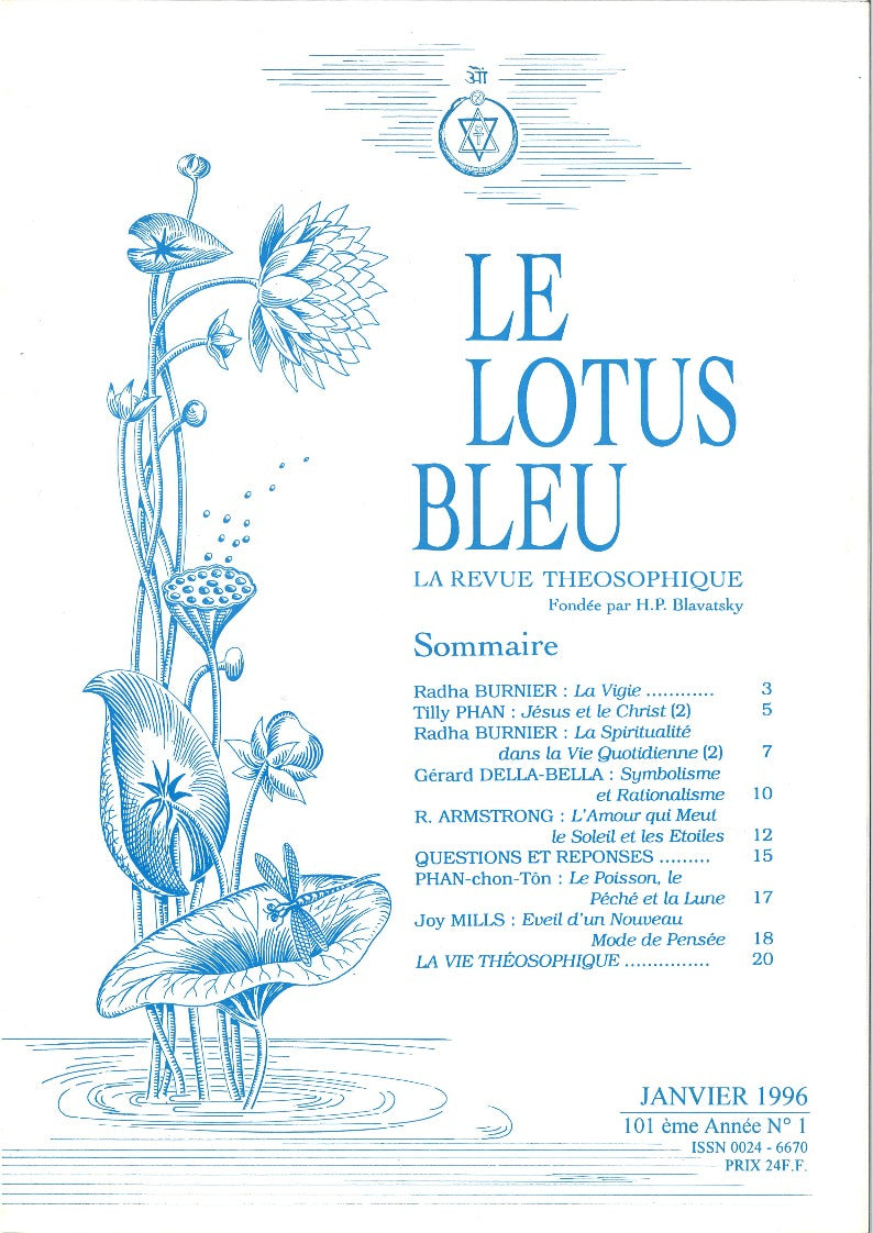 Le Lotus Bleu 1996/01
