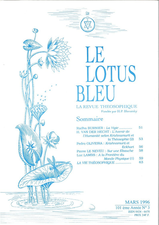 Le Lotus Bleu 1996/03