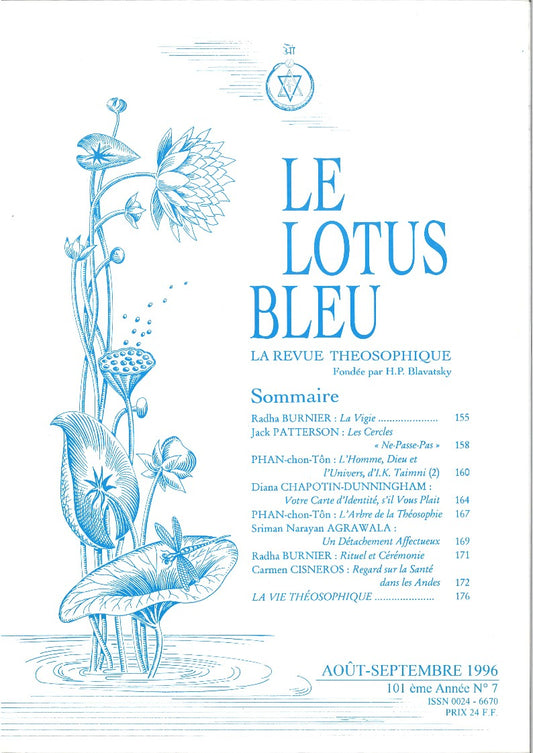 Le Lotus Bleu 1996/07