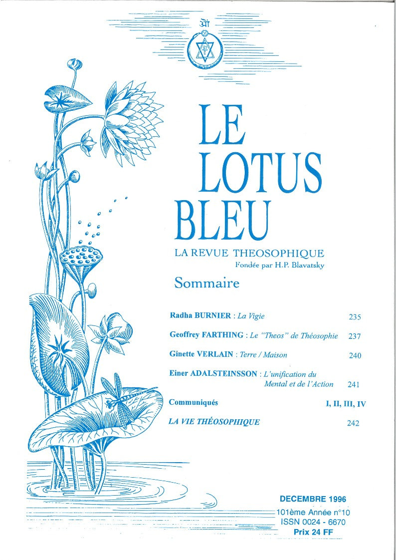 Le Lotus Bleu 1996/10