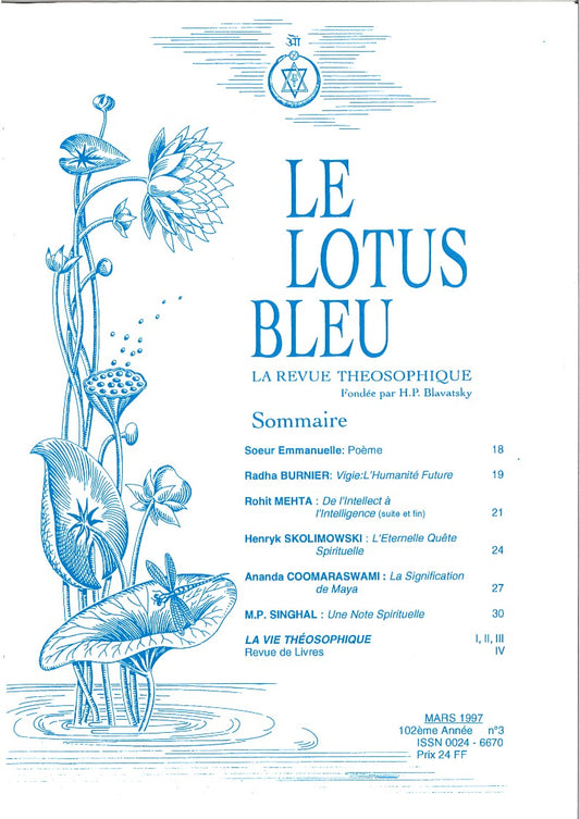 Le Lotus Bleu 1997/03