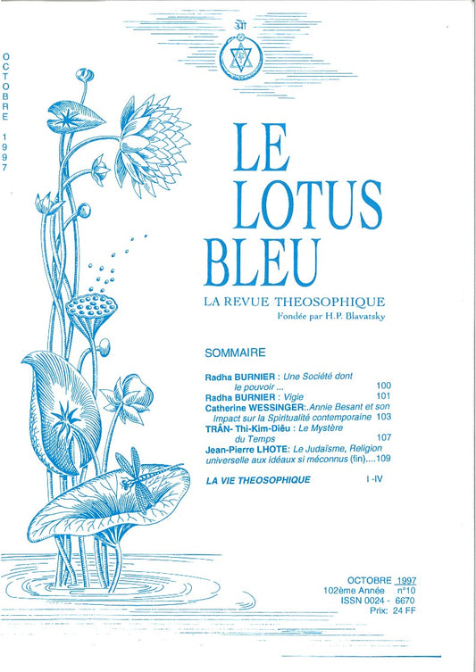 Le Lotus Bleu 1997/10