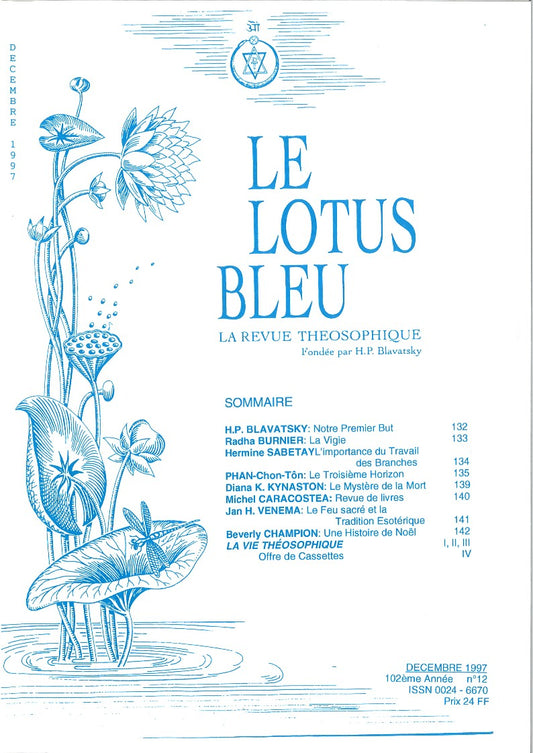 Le Lotus Bleu 1997/12