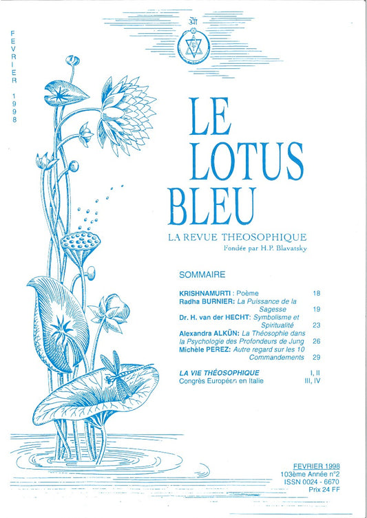 Le Lotus Bleu 1998/02