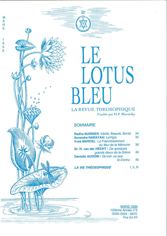 Le Lotus Bleu 1998/03
