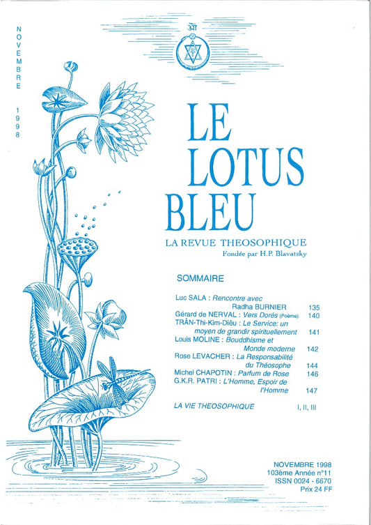 Le Lotus Bleu 1998/11