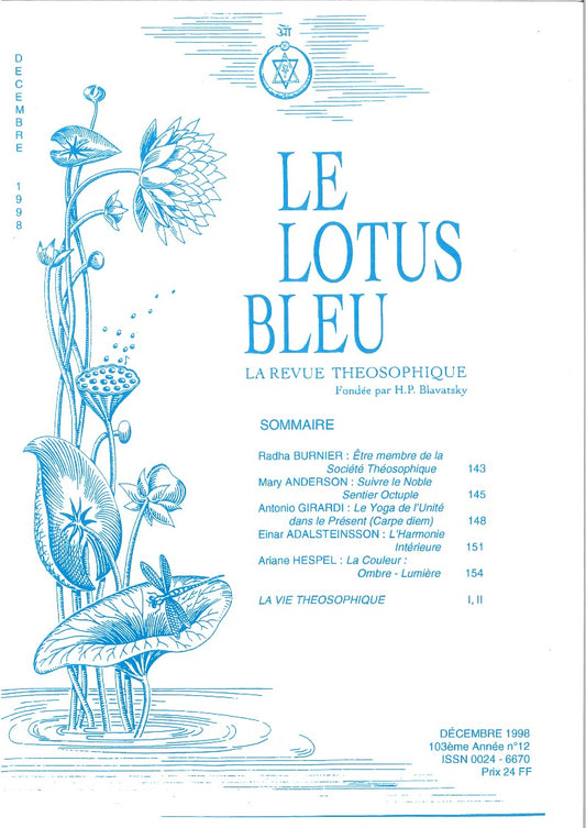 Le Lotus Bleu 1998/12