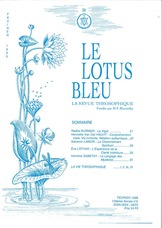 Le Lotus Bleu 1999/02