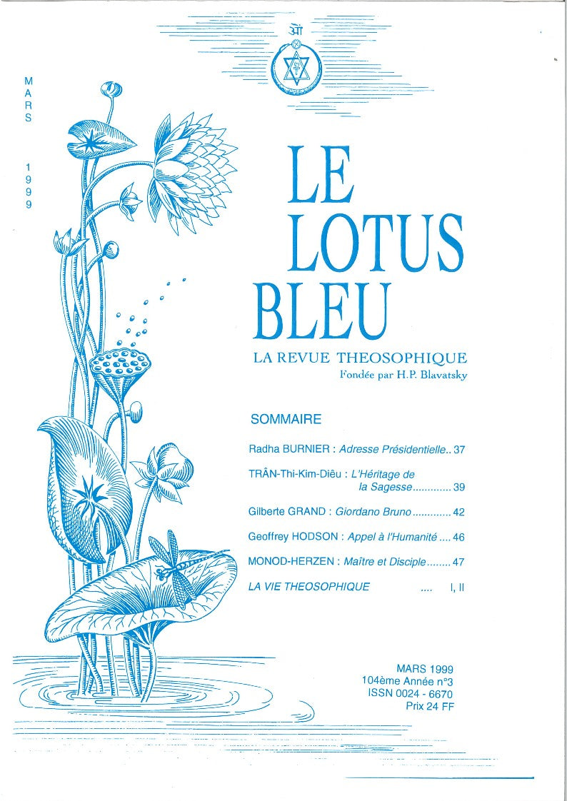 Le Lotus Bleu 1999/03