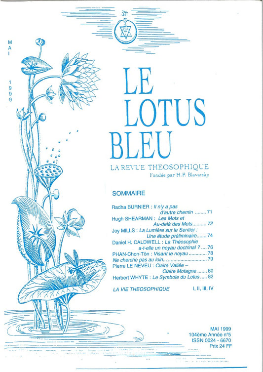 Le Lotus Bleu 1999/05