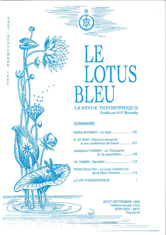 Le Lotus Bleu 1999/08-09