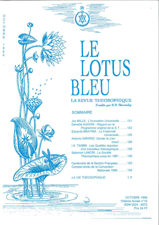 Le Lotus Bleu 1999/10