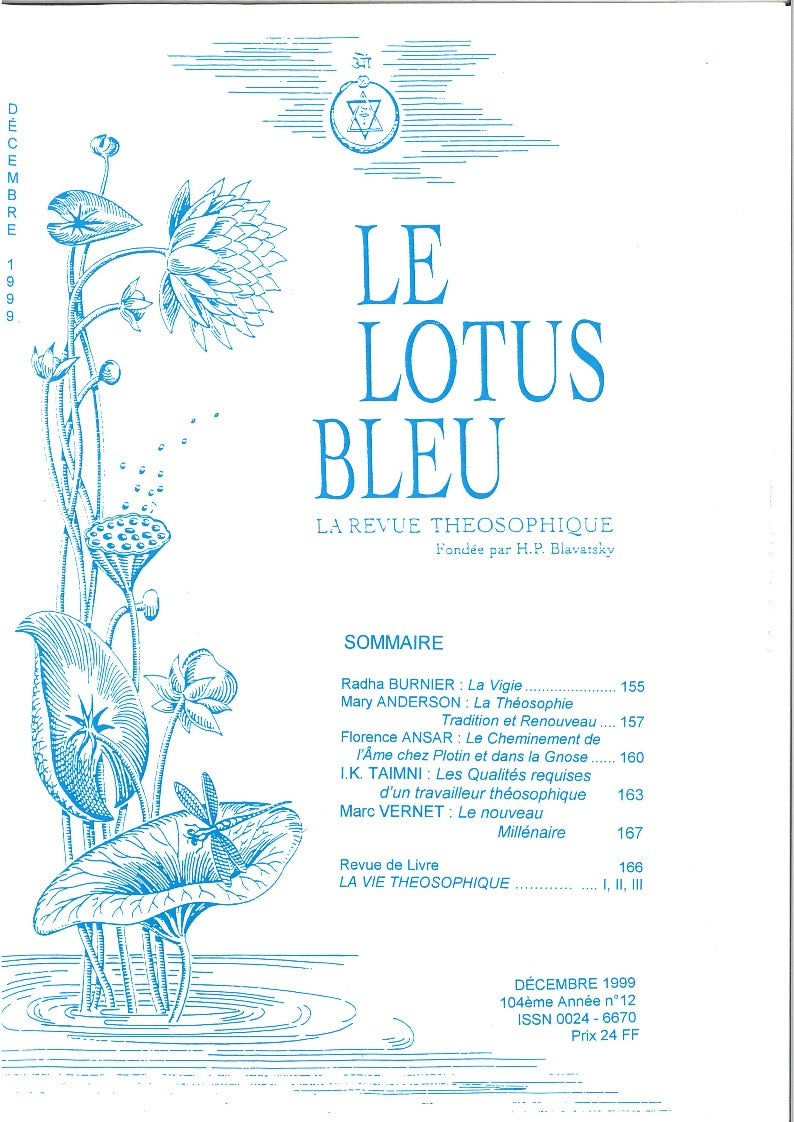 Le Lotus Bleu 1999/12